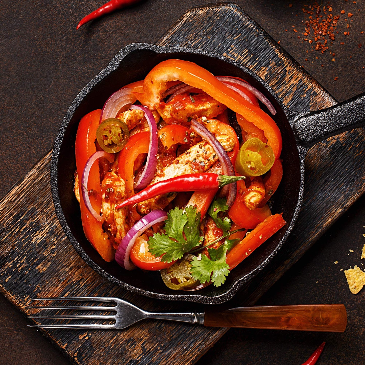 The Spice Lab Fajita Seasoning - Gluten Free Grilled Chicken & Carne Asada Seasoning - Great on Fajita Vegetables & Chicken Nach