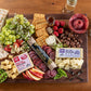 Farmers Market Gift Basket, Gluten Free, Keto, Paleo, Low Sodium, Zero Sugar, Christmas Charcuterie Board, Holiday Meat And Cheese Gift Baskets, Heritage Collection