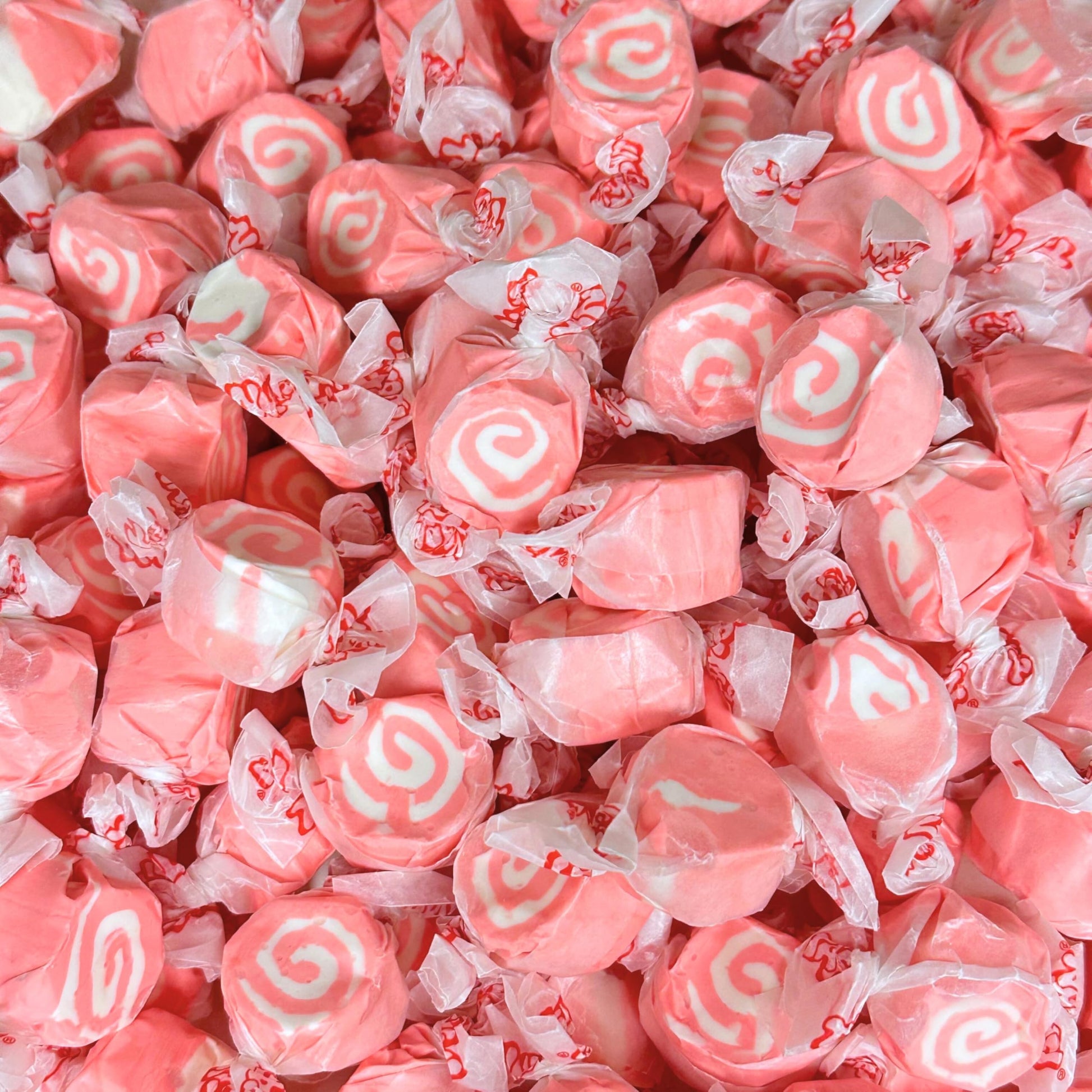 Premium Cinnamon Saltwater Taffy Chewy Candy Bulk 1 Lb Bag 60+ Pieces Individually Wrapped, Nut & Gluten Free Treats (16-Oz)