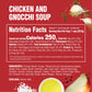 Raos Made for Home Chicken Gnocchi Soup 16oz  Traditional Italian Heat and Serve Soup  Made with enhanced Quality Chicken and Vegetables