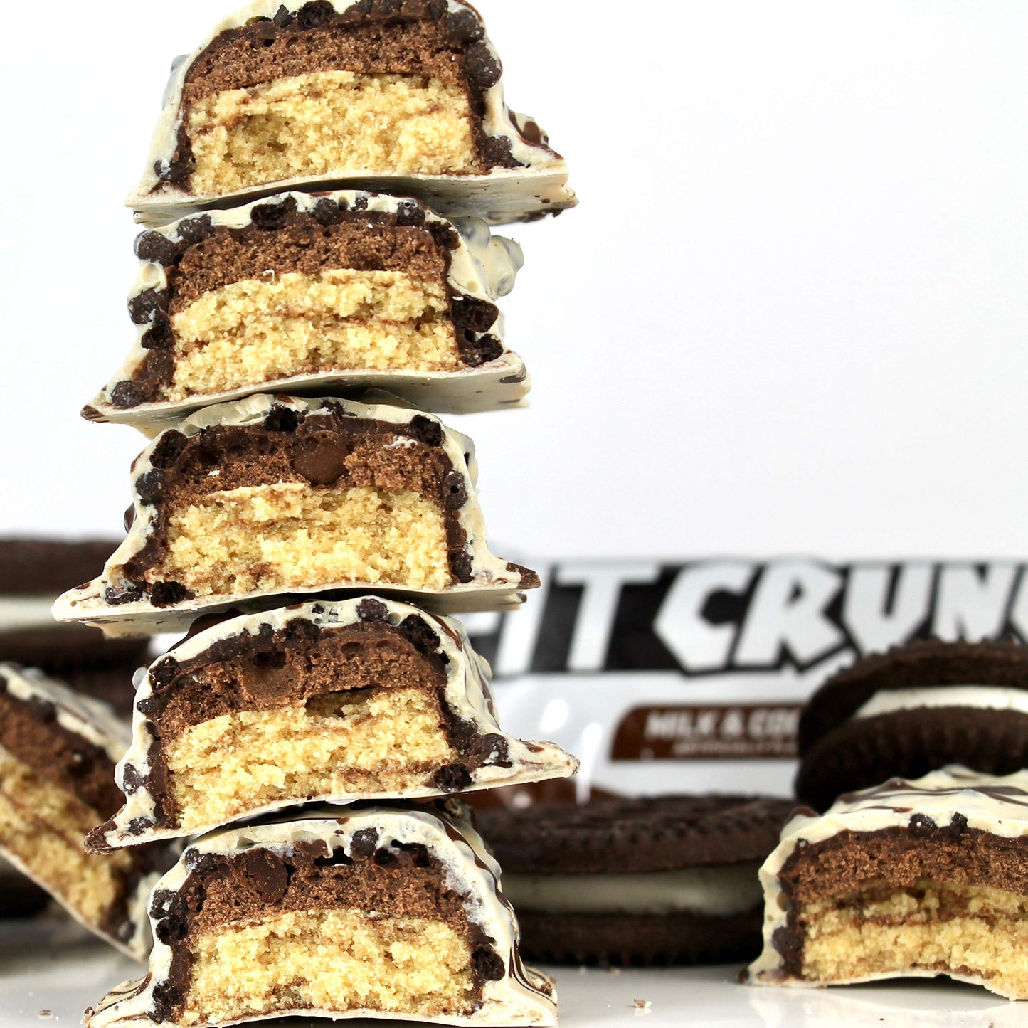Fitcrunch Snack Size Protein Bars Designed By Robert Irvine Worldas Only 6-Layer Baked Bar Just 3G Of Sugar & Soft Cake Core (9