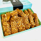MalibuGift Sugar Free English Toffee Candy - 1 Pound Pack of Gourmet Toffee Dipped in Sugar Free Chocolate with Roasted Almonds