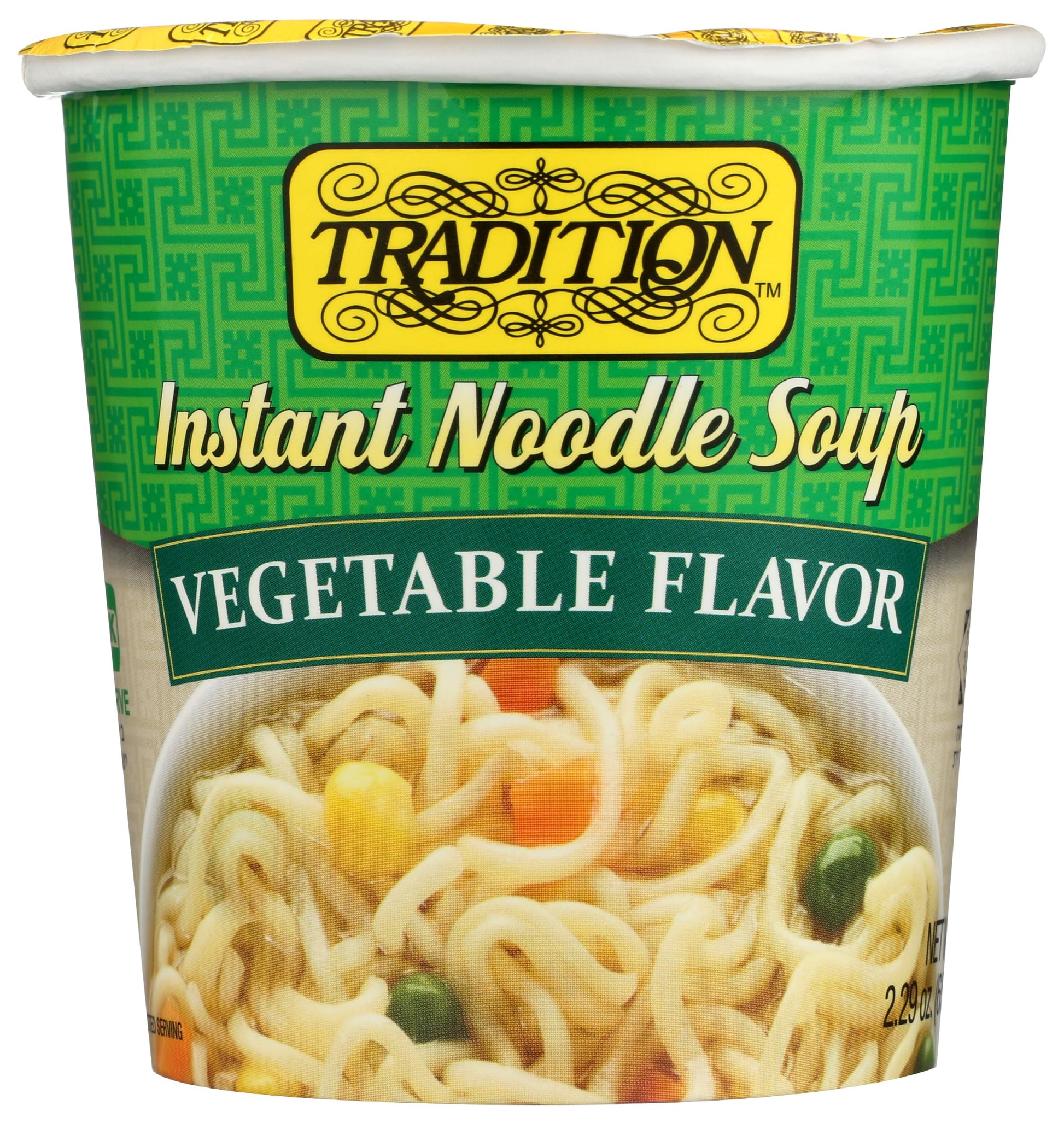 Tradition Instant Noodle Soup, Vegetable Flavor, Kosher, 2.29 Ounce (Pack of 12)