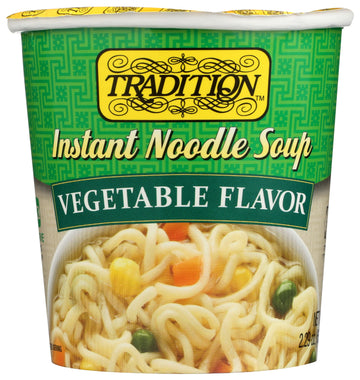 Tradition Instant Noodle Soup, Vegetable Flavor, Kosher, 2.29 Ounce (Pack of 12)