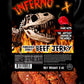 Inferno X Carolina Reaper Beef Jerky - With Jurassic Jerkys Special Blend Of Spices And The Famous Carolina Reaper Pepper, The W