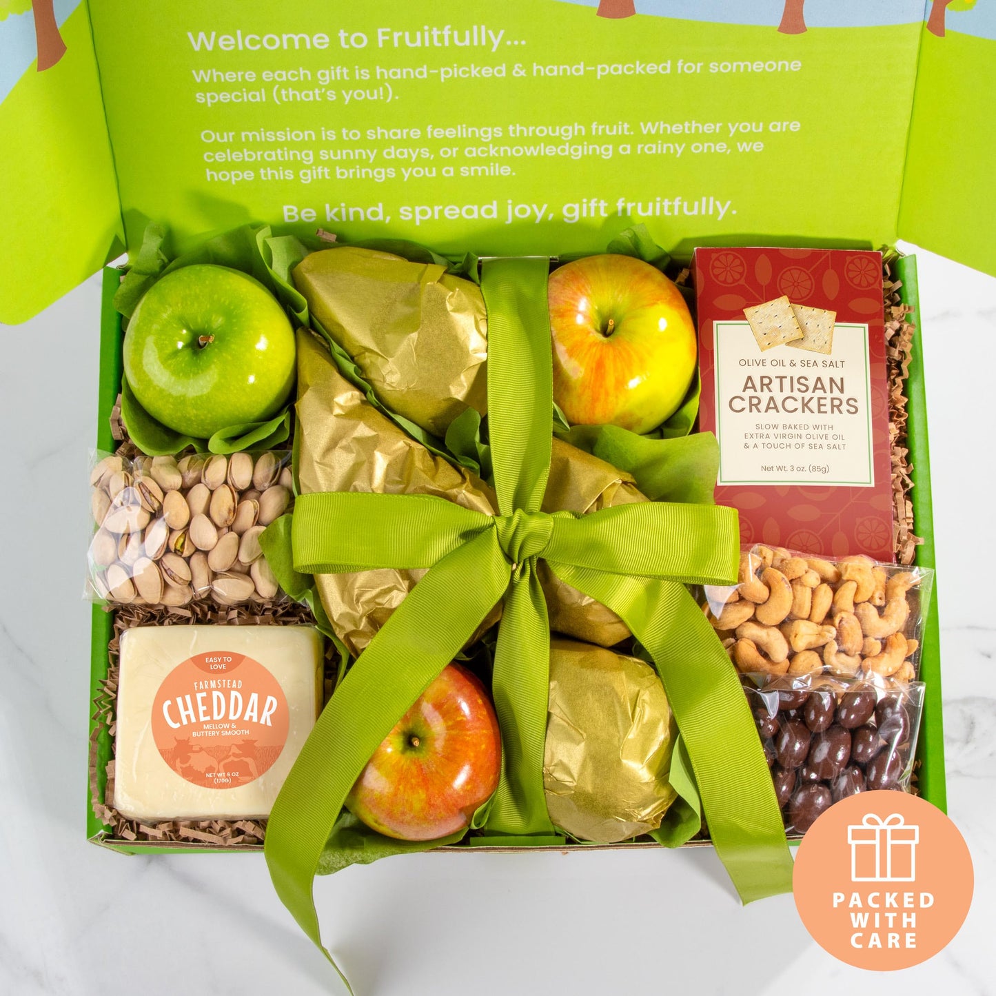 A Gift Inside Deluxe Fruit, Cheese & Gourmet Box - Multi Color, 1 Count Perfect Pairings Gift Set