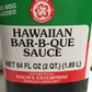 Halm'S Hawaiian Bbq Bar-B-Que Sauce 64 Ounce Bottle