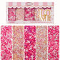 Confect Valentines Day Sprinkles Mix - Pink, Gold & White Pearl Heart Sprinkles with Sparkling Sugar - Edible Baking Decorations