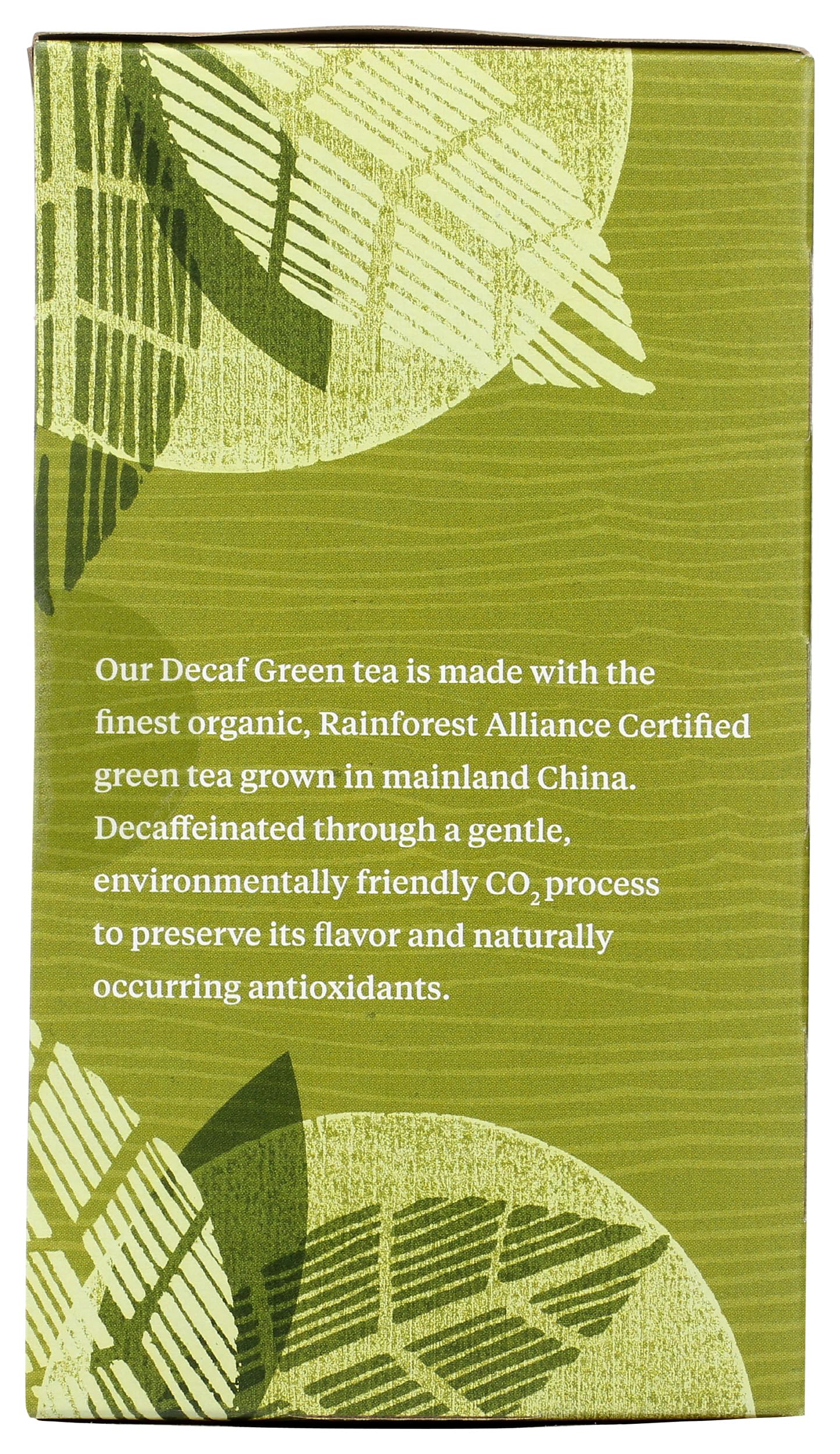 Allegro Tea Organic Decaf Green Tea Bags - 20 Count, Non-GMO, Caffeine-Free