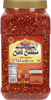 Rani Crushed Red Pepper Flakes Chilli (Pizza Type Cut) 80oz (5lbs) 2.27kg Bulk PET Jar ~ All Natural, No Color added, Gluten Fri