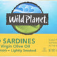 Wild Planet Wild Sardines In Oil And Lemon, 4.375 Oz