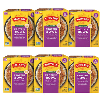 Tasty Bite Indian Style Chili & Rice Bowl, 8.8 Ounce, Pack of 6, Ready to Eat, Organic Basmati, Microwaveable, Vegetarian