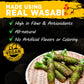 Wasabi O - Authentic Japanese Wasabi Sauce 62G & Wasabi Paste 43G Made With Fresh Real Wasabi - Japanese Organic Real & Fresh Ho