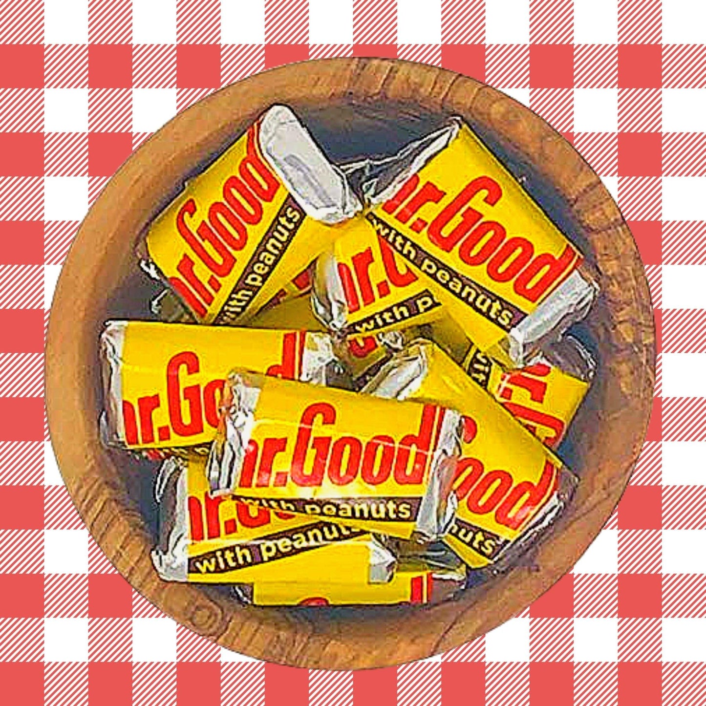 River Finn Organics Miniature Milk Chocolate & Peanut Candy Bars, 3 lbs, Individually Wrapped, Perfect for Gifts & Snacks