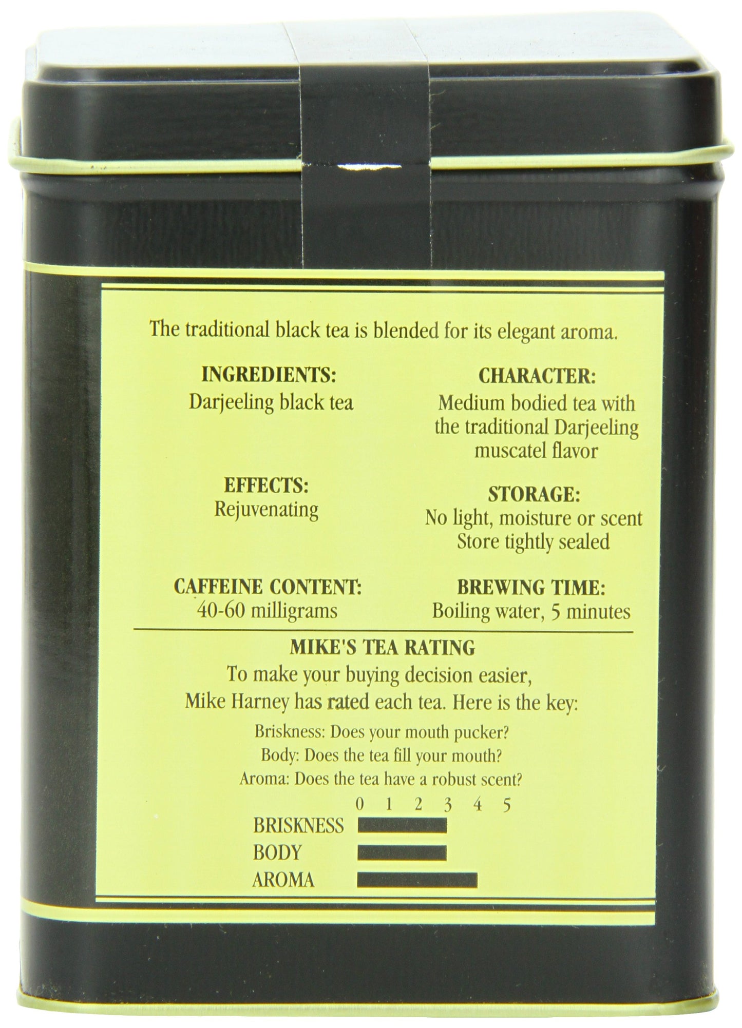 Harney & Sons Loose Leaf Black Tea, Darjeeling 8 Ounce