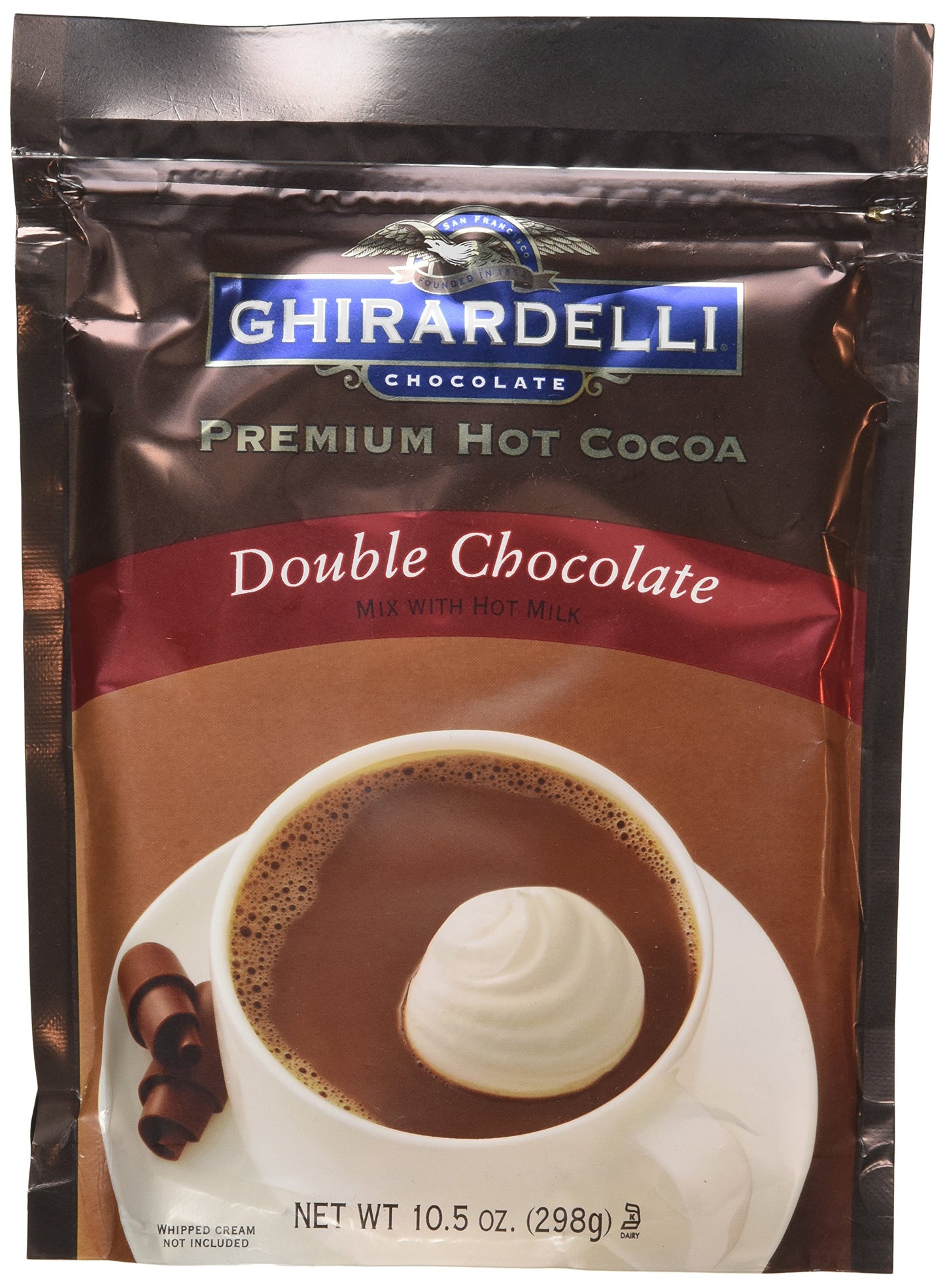 Ghirardelli Hot Cocoa Mix Double, 10.5 Oz, Pack Of 3