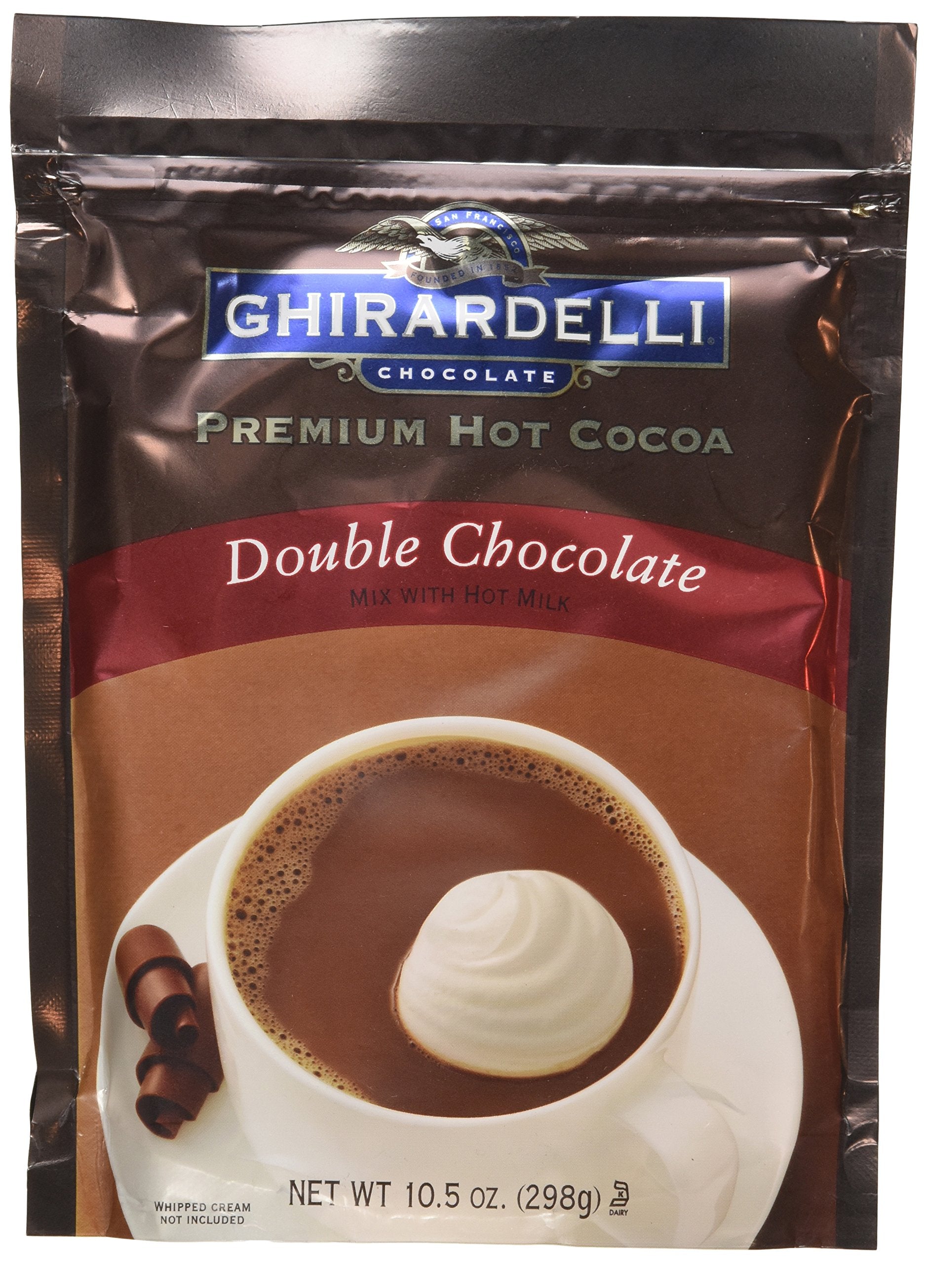 Ghirardelli Hot Cocoa Mix Double, 10.5 Oz, Pack Of 3