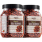 Roots Circle USDA Organic Dried Goji Berries 14.1 oz Jar 2 Pack | Bulk Supply of Goji Berry Fruit Superfood | Naturally Rich in Antioxidants to Support Healthy Skin | Raw  Natural  Vegan  Non-GMO  Kosher