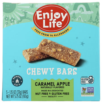Enjoy Life, Snack Bar, Caramel Apple, Gluten Free, 5.75 Ounce, 1 Pack