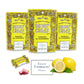 Gem Gem Ginger Candy Chewy Ginger Chews (Lemon, 5.0Oz, Pack Of 3)