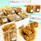 MalibuGift Sugar Free English Toffee Candy - 1 Pound Pack of Gourmet Toffee Dipped in Sugar Free Chocolate with Roasted Almonds