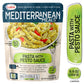 Mediterranean, Ready To Eat Pasta With Pesto Sauce, No Preservatives, No Colorants, No Artificial Flavors, 8.8 Oz (Pack Of 1)