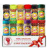 Seasoning Salt Free Variety 12 Pack Care Package Gift Basket By Rebel Smuggling Galactic Emporium. 1 Bottle Each Of 12 Different Flavors.