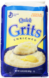 Pillsbury Quick White Corn Grits, 32 Ounce (Pack of 12)