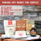 Crepe Delicious Pancake Mix Gift Basket For Couples Women Adults, Cooking Gifts Ideas, Food Date Night Kits, Newlyweds Bridal Sh