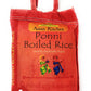 Asian Kitchen Ponni Boiled Rice 4-Pound Bag, 4Lbs (1.81Kg) Short Grain Par Boiled Rice ~ All Natural | Gluten Friendly | Vegan | Indian Origin | Export Quality