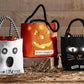 Mud Pie Childrens LED Light Up Treat-or-Treat Candy Bag, Cat, 1 Count, Model 10010085C