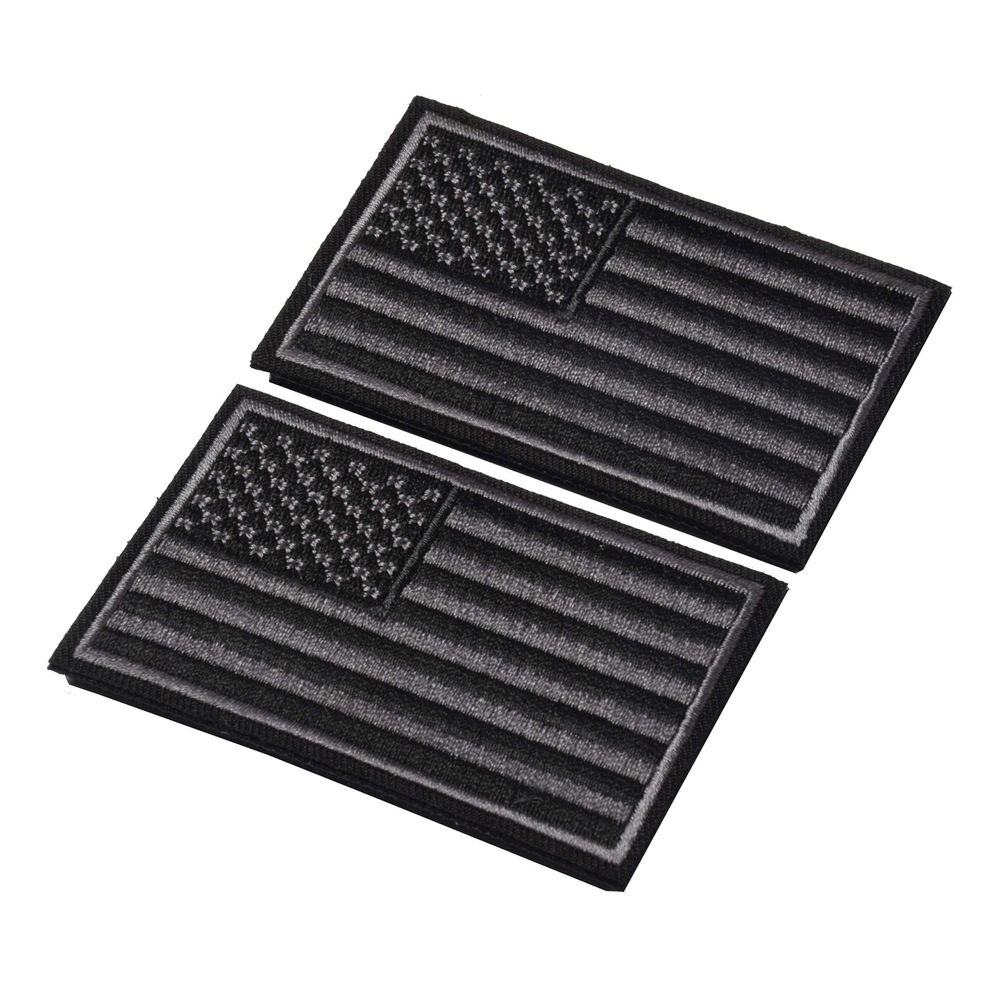 2 Pieces Tactical Usa Flag Patch Green  Blue American Flag Us United States Of America Military Uniform Emblem Patches