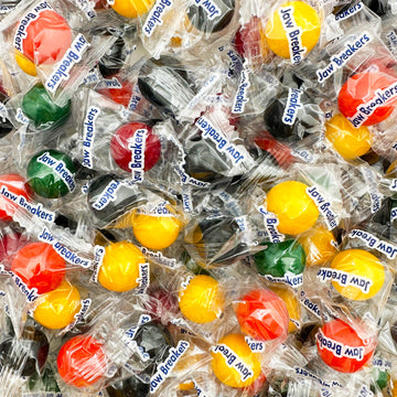 Jawbreakers Hard Candy, Assorted Fruit Flavors, Individually Wrapped, 24-Ounce Pack
