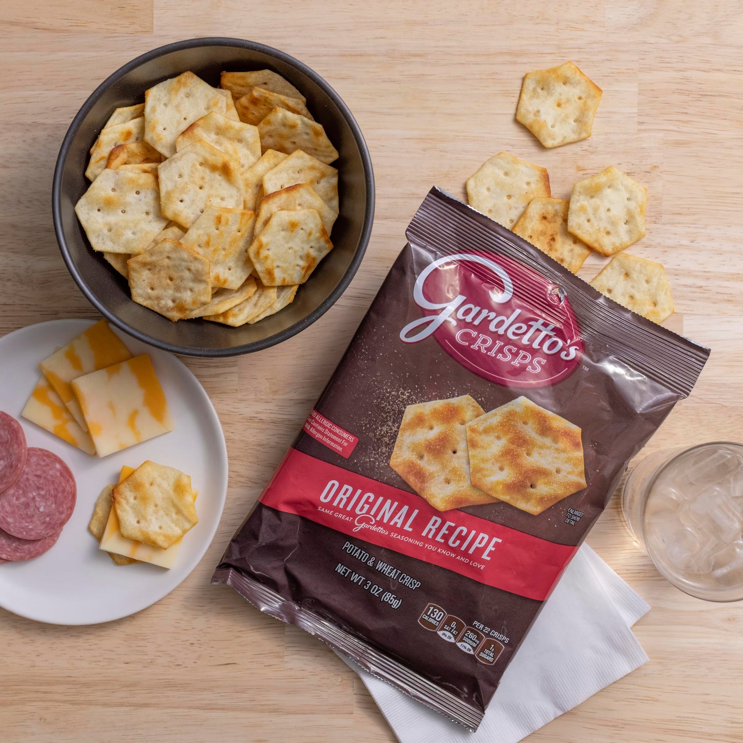 Gardetto'S Crisps Original, 3 Oz (Pack Of 7)
