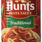 Hunt's, Premium Pasta Sauce, Traditional, 24oz Can (Pack of 6)