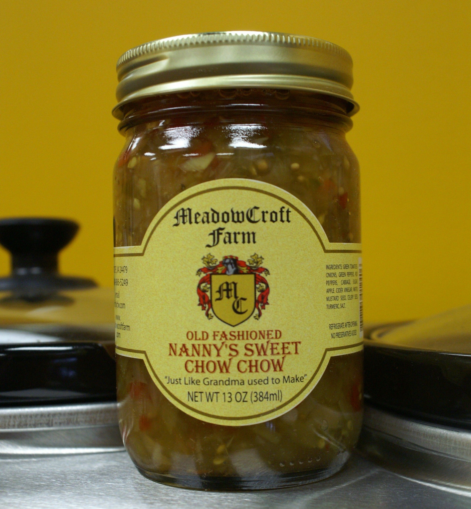 Chow Chow - MeadowCroft Farm Old Fashioned Nannys Sweet Chow Chow (2-Pack 12...