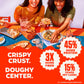 Banza Roasted Veggied Frozen Pizza from Chickpeas - High Protein, Gluten Free, 10.9oz