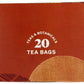 Allegro Tea Organic Rooibos Vibrations Tea Bags, 20 Count, Pack of 1