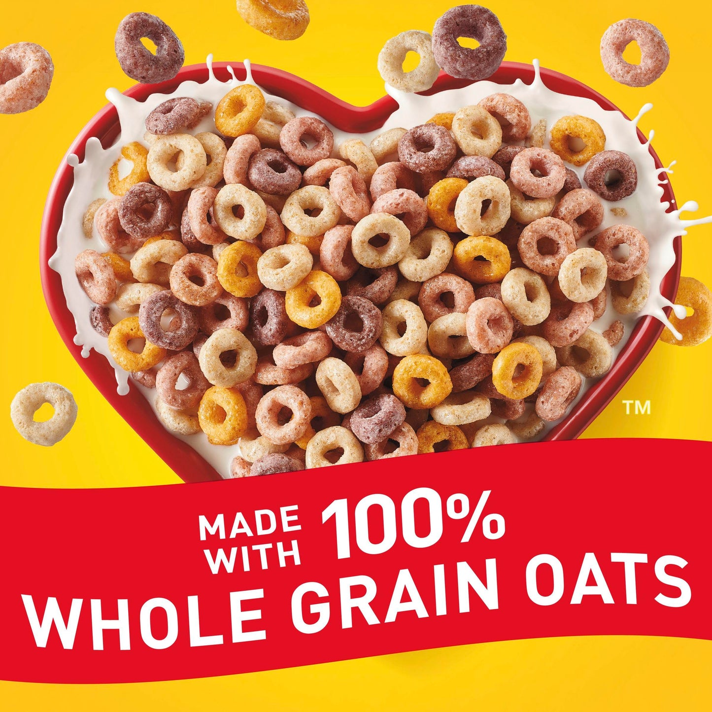 Fruity Cheerios, Heart Healthy Cereal with Whole Grain Oats, Gluten Free, 10.6 oz