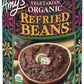 Amys Organic Refried Vegetarian Black Beans, 15.4 oz, Natural, Model 042272005512
