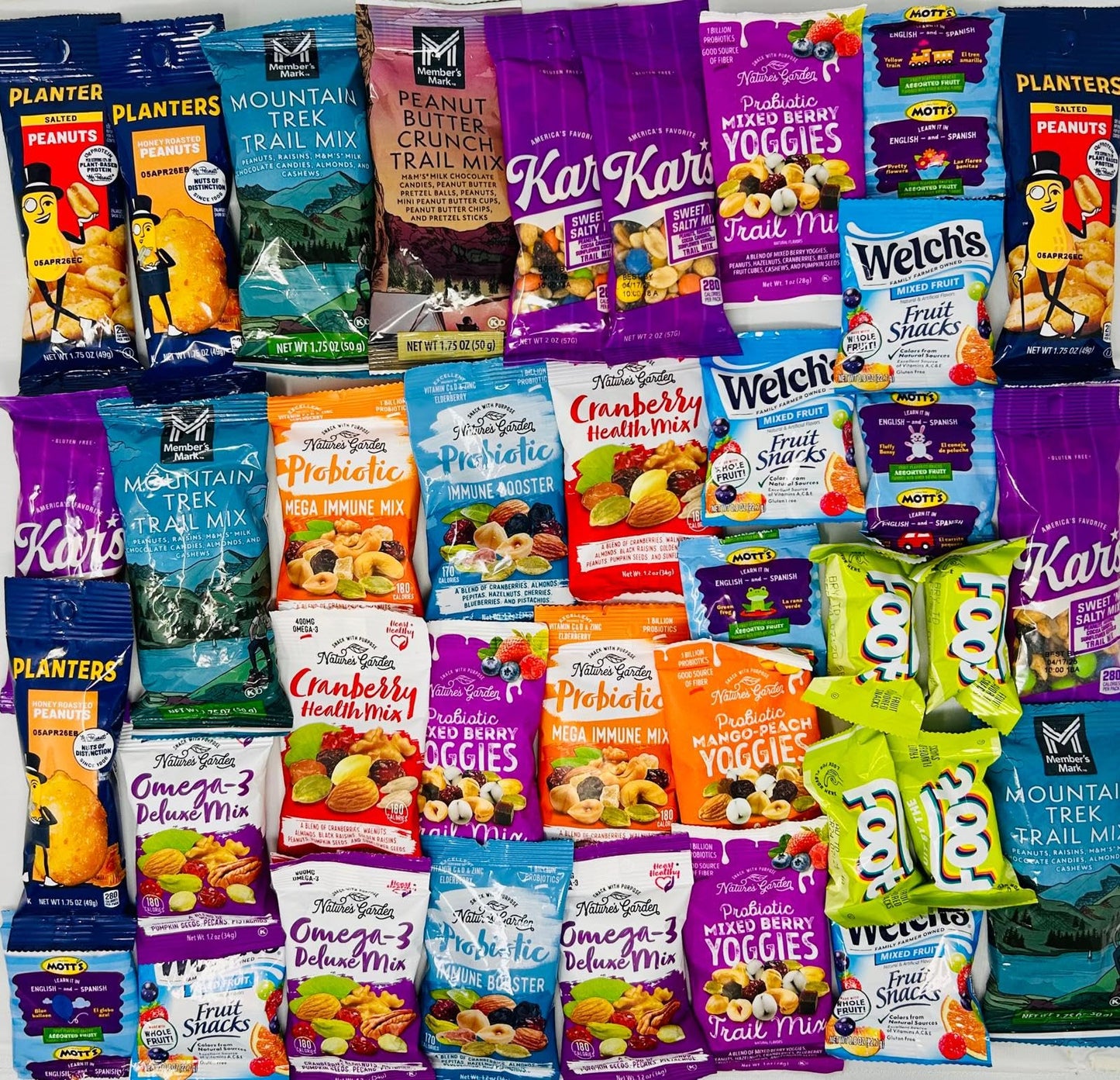 18 Count - Ths Trail Mix Variety Pack, Individually Wrapped Snacks Variety Pack For Mature-Themeds | Office, Breakroom, Classroom, Gift Basket Assortment, Healthy, On-The-Go, Dried Fruits - 18 Count Mix Nuts Kit.