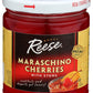 Reese Red Maraschino Cherries With Stems 10Oz (Pack Of 1)