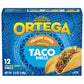 Ortega Taco Shells, Yellow Corn, 12 Shells (Pack of 6), Model 1151945