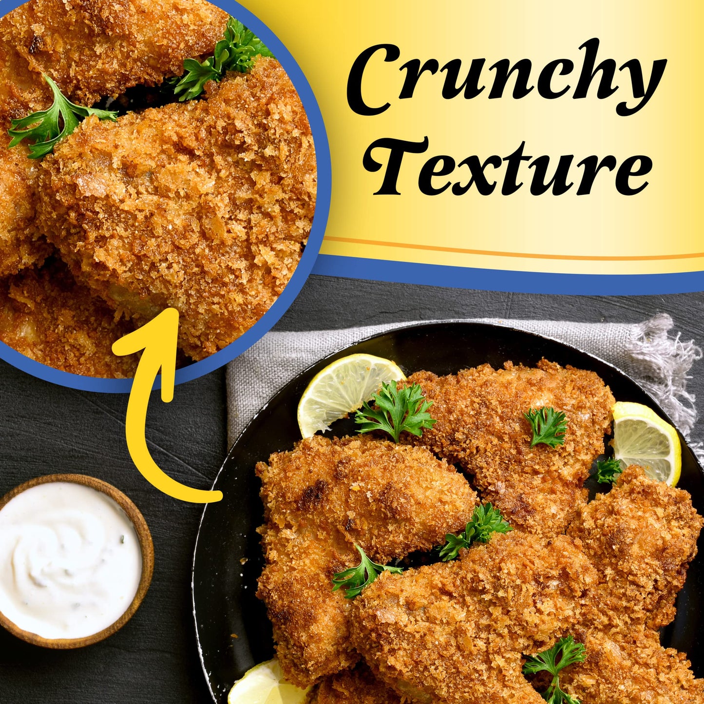 Oven Fry Seasoned Coating Mix, Extra Crispy Chicken, 4.2-Ounce Boxes (Pack Of 10)
