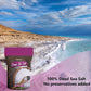 100% Natural Sea Salt, Coarse Grain, Large Bulk 14 Oz. Resealable Bag, Pure & Natural Sun Dried Dead Sea Salt, Unrefined, Gluten
