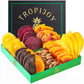Christmas Gift Baskets - 7 Tropical Flavors Chocolate Orange Christmas Fruit Basket Gift |12.5Oz Soft Dried Fruit Gift Baskets For Delivery | Holiday Gift Baskets For Christmas Food Gifts For Mature-Themeds