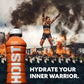 HOIST Premium Hydration Isotonic Electrolyte Drink, Orange, 16 Fl Oz, Pack of 12