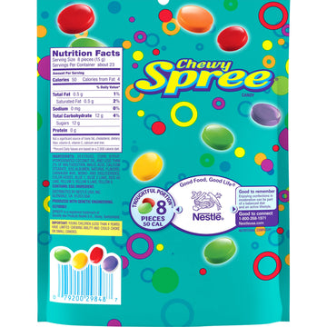 Spree Wonka Chewy Candy, 12 Ounce (Pack Of 2)