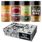 Fire & Smoke Society Meat & Potatoes Seasoning Variety Pack | BBQ Rubs | 6 Ounce (Pack of 4)
