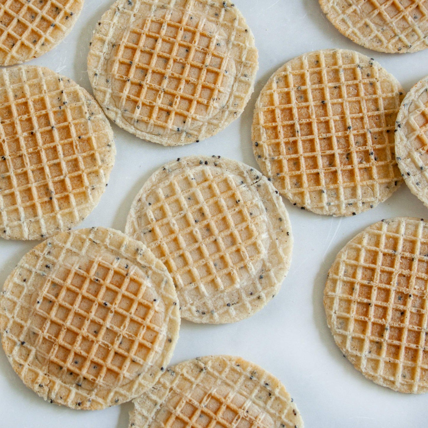 igourmet Crispy French Waffle  ers - Sea Salt Flavor - 3 Pack - Bite-Sized Snack
